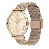 Buy Shop Coach Perry Rose Gold Dial Rose Gold Mesh Bracelet Watch for Women - 14503343 USA Online