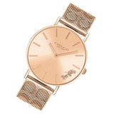 Buy Shop Coach Perry Rose Gold Dial Rose Gold Mesh Bracelet Watch for Women - 14503343 USA Online