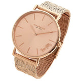 Buy Shop Coach Perry Rose Gold Dial Rose Gold Mesh Bracelet Watch for Women - 14503343 USA Online
