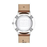 Buy Shop Coach Perry Silver Dial Brown Leather Strap Watch for Women - 14503120 USA Online