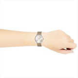 Buy Shop Coach Perry Silver Dial Light Brown Leather Strap Watch for Women - 14503119 USA Online