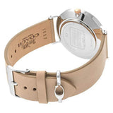 Buy Shop Coach Perry Silver Dial Light Brown Leather Strap Watch for Women - 14503119 USA Online