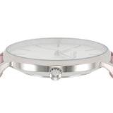 Buy Shop Coach Perry Silver Dial Pink Leather Strap Watch for Women - 14503516 USA Online