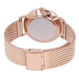 Buy Shop Coach Perry Silver Dial Rose Gold Mesh Bracelet Watch for Women - 14503386 USA Online