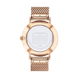 Buy Shop Coach Perry Silver Dial Rose Gold Mesh Bracelet Watch for Women - 14503386 USA Online