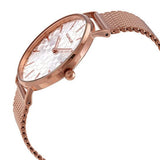 Buy Shop Coach Perry Silver Dial Rose Gold Mesh Bracelet Watch for Women - 14503386 USA Online