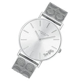 Buy Shop Coach Perry Silver Dial Silver Mesh Bracelet Watch for Women - 14503341 USA Online