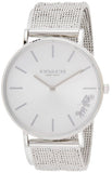 Buy Shop Coach Perry Silver Dial Silver Mesh Bracelet Watch for Women - 14503341 USA Online