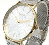 Buy Shop Coach Perry Silver Dial Silver Mesh Bracelet Watch for Women - 14503387 USA Online