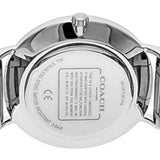Buy Shop Coach Perry Silver Dial Silver Steel Strap Watch for Women - 14503344 USA Online