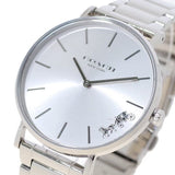 Buy Shop Coach Perry Silver Dial Silver Steel Strap Watch for Women - 14503344 USA Online
