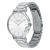 Buy Shop Coach Perry Silver Dial Silver Steel Strap Watch for Women - 14503344 USA Online