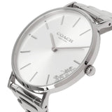 Buy Shop Coach Perry Silver Dial Silver Steel Strap Watch for Women - 14503344 USA Online