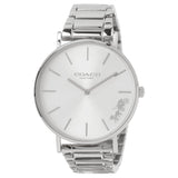 Buy Shop Coach Perry Silver Dial Silver Steel Strap Watch for Women - 14503344 USA Online