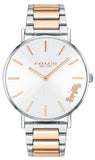 Buy Shop Coach Perry Silver Dial Two Tone Steel Strap Watch for Women - 14503346 USA Online
