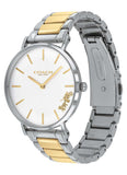 Buy Shop Coach Perry Silver Dial Two Tone Steel Strap Watch for Women - 14503347 USA Online