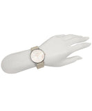 Buy Shop Coach Perry Silver DIal White Leather Strap Watch for Women - 14503116 USA Online