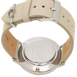Buy Shop Coach Perry Silver DIal White Leather Strap Watch for Women - 14503116 USA Online
