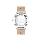 Buy Shop Coach Perry Silver DIal White Leather Strap Watch for Women - 14503116 USA Online