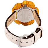Buy Shop Coach Perry White Dial Beige Leather Strap Watch for Women - 14503050 USA Online