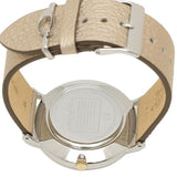 Buy Shop Coach Perry White Dial Beige Leather Strap Watch for Women - 14503157 USA Online