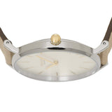 Buy Shop Coach Perry White Dial Beige Leather Strap Watch for Women - 14503157 USA Online