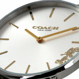 Buy Shop Coach Perry White Dial Beige Leather Strap Watch for Women - 14503157 USA Online