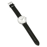 Buy Shop Coach Perry White Dial Black Leather Strap Watch for Women - 14503115 USA Online