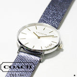 Buy Shop Coach Perry White Dial Blue Leather Strap Watch for Women - 14503156 USA Online