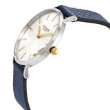 Buy Shop Coach Perry White Dial Blue Leather Strap Watch for Women - 14503156 USA Online