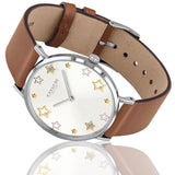 Buy Shop Coach Perry White Dial Brown Leather Strap Watch for Women - 14503242 USA Online