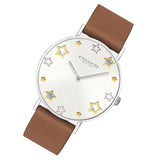 Buy Shop Coach Perry White Dial Brown Leather Strap Watch for Women - 14503242 USA Online