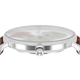 Buy Shop Coach Perry White Dial Brown Leather Strap Watch for Women - 14503514 USA Online