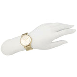Buy Shop Coach Perry White Dial Gold Mesh Bracelet Watch for Women - 14503125 USA Online