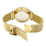 Buy Shop Coach Perry White Dial Gold Mesh Bracelet Watch for Women - 14503125 USA Online