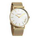 Buy Shop Coach Perry White Dial Gold Mesh Bracelet Watch for Women - 14503125 USA Online