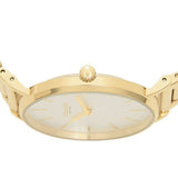 Buy Shop Coach Perry White Dial Gold Steel Strap Watch for Women - 14503345 USA Online