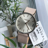 Buy Shop Coach Perry White Dial Pink Leather Strap Watch for Women - 14503128 USA Online