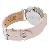 Buy Shop Coach Perry White Dial Pink Leather Strap Watch for Women - 14503128 USA Online