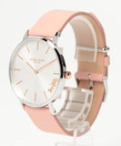 Buy Shop Coach Perry White Dial Pink Leather Strap Watch for Women - 14503128 USA Online
