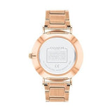 Buy Shop Coach Perry White Dial Rose Gold Steel Strap Watch for Women - 14503708 USA Online