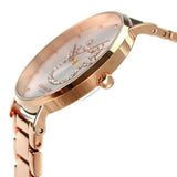 Buy Shop Coach Perry White Dial Rose Gold Steel Strap Watch for Women - 14503708 USA Online