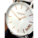 Buy Shop Coach Perry White Dial Silver Mesh Bracelet Watch for Women - 14503124 USA Online