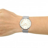 Buy Shop Coach Perry White Dial Silver Mesh Bracelet Watch for Women - 14503124 USA Online
