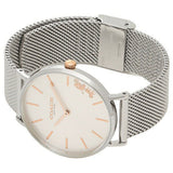 Buy Shop Coach Perry White Dial Silver Mesh Bracelet Watch for Women - 14503124 USA Online