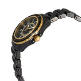 Buy Shop Coach Preston Black Dial Black Steel Strap Watch for Women - 14503461 USA Online
