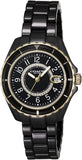 Buy Shop Coach Preston Black Dial Black Steel Strap Watch for Women - 14503461 USA Online