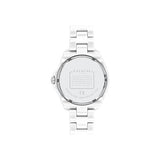 Buy Shop Coach Preston Mother of Pearl Dial White Steel Strap Watch for Women - 14503661 USA Online