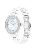 Buy Shop Coach Preston Mother of Pearl Dial White Steel Strap Watch for Women - 14503661 USA Online