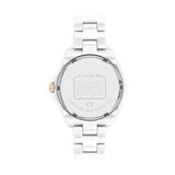 Buy Shop Coach Preston Mother of Pearl White Dial White Steel Strap Watch for Women - 14503662 USA Online